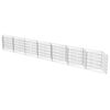 vidaXL Gabion Wall Galvanised Steel 450x30x50 cm