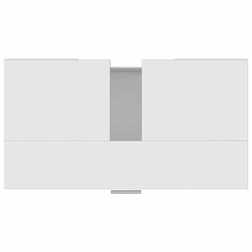 vidaXL Bathroom Cabinet White 60x32x53.5 cm Engineered Wood