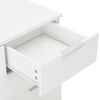 vidaXL Sideboard High Gloss White 71x35x80 cm Engineered Wood