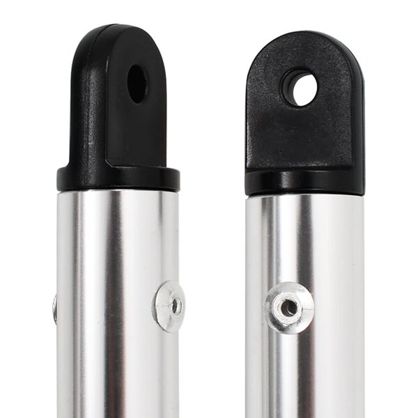 vidaXL Bimini Top Support Poles 2 pcs Aluminium
