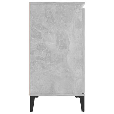 vidaXL Sideboard Concrete Grey 102x35x70 cm Engineered Wood, concrete grey vidaXL Sideboard Concrete Grey 102x35x70 cm Engineered Wood