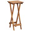 vidaXL Plant Stand | Brown | Solid Acacia wood | 30x30x67 cm | Foldable