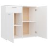vidaXL Sideboard White 80x36x75 cm Engineered Wood