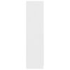 vidaXL Wardrobe White 90x52x200 cm Engineered Wood