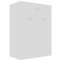 vidaXL Shoe Cabinet White 60x35x84 cm Engineered Wood, white vidaXL Shoe Cabinet White 60x35x84 cm Engineered Wood