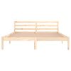 vidaXL Bed Frame without Mattress Solid Wood Pine 160x200cm
