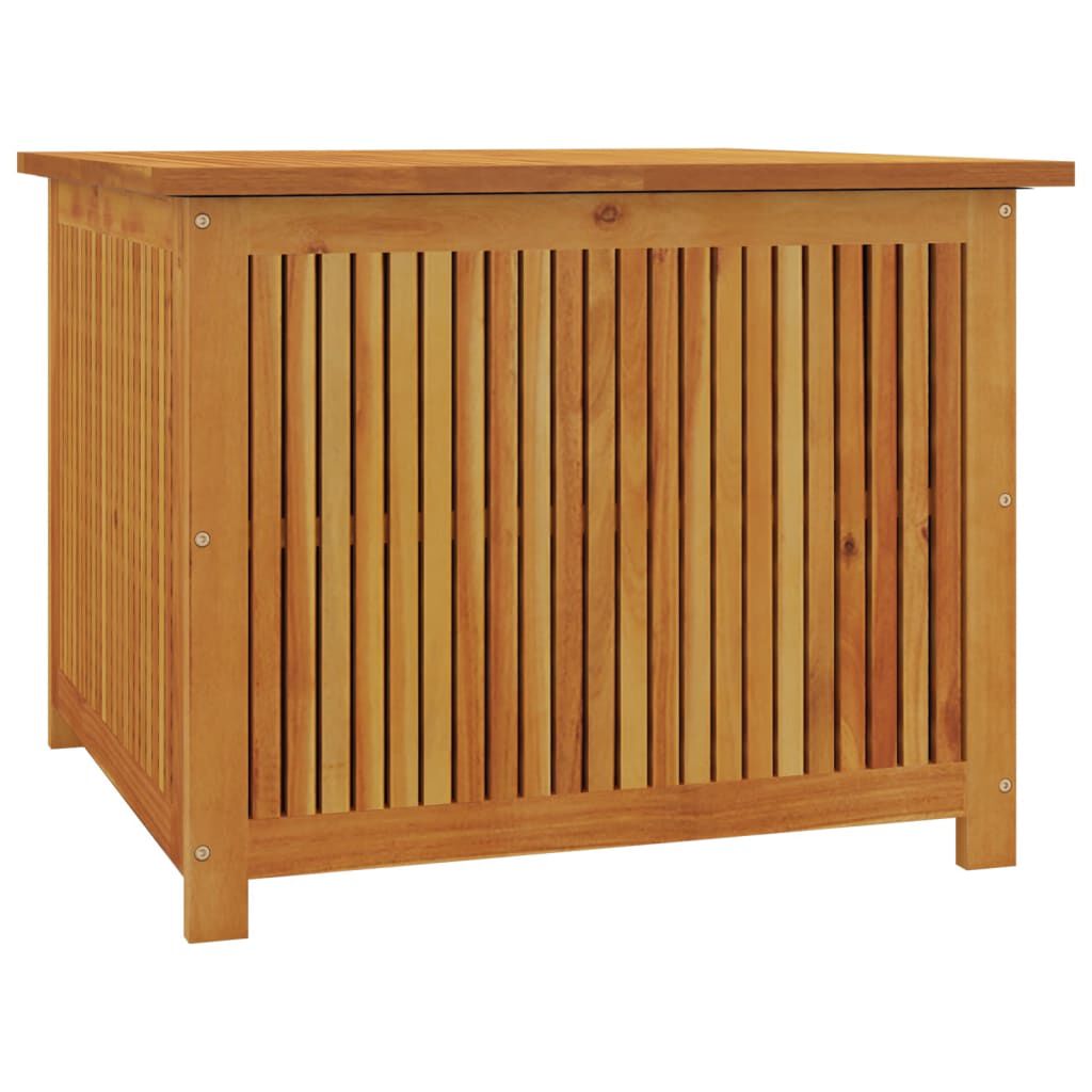 vidaXL Garden Storage Box 75x75x58 cm Solid Wood Acacia