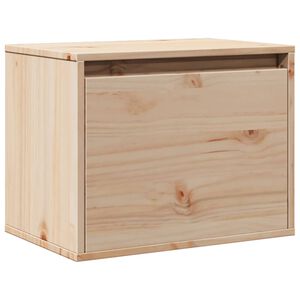 vidaXL Wall Cabinet 45x30x35 cm Solid Pinewood