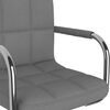 vidaXL Dining Chair Light Grey Fabric