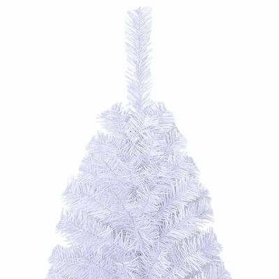 vidaXL Artificial Christmas Tree with Thick Branches White 180 cm PVC, white vidaXL Artificial Christmas Tree with Thick Branches White 180 cm PVC
