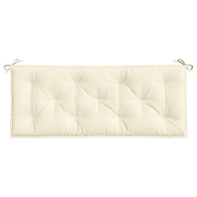 vidaXL Garden Bench Cushion Cream 120x50x7 cm Oxford Fabric, cream vidaXL Garden Bench Cushion Cream 120x50x7 cm Oxford Fabric