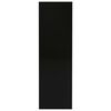 vidaXL Book Cabinet Black 98x29x97.5 cm Engineered Wood