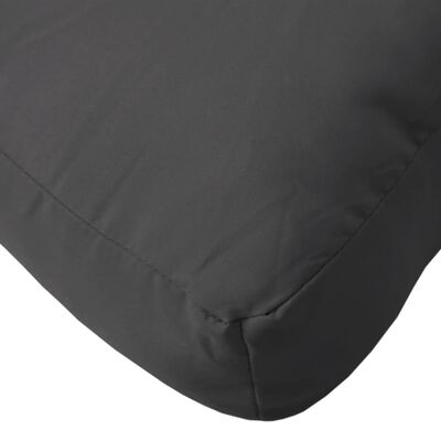 vidaXL Pallet Cushion Black 60x60x6 cm Oxford Fabric, black vidaXL Pallet Cushion Black 60x60x6 cm Oxford Fabric