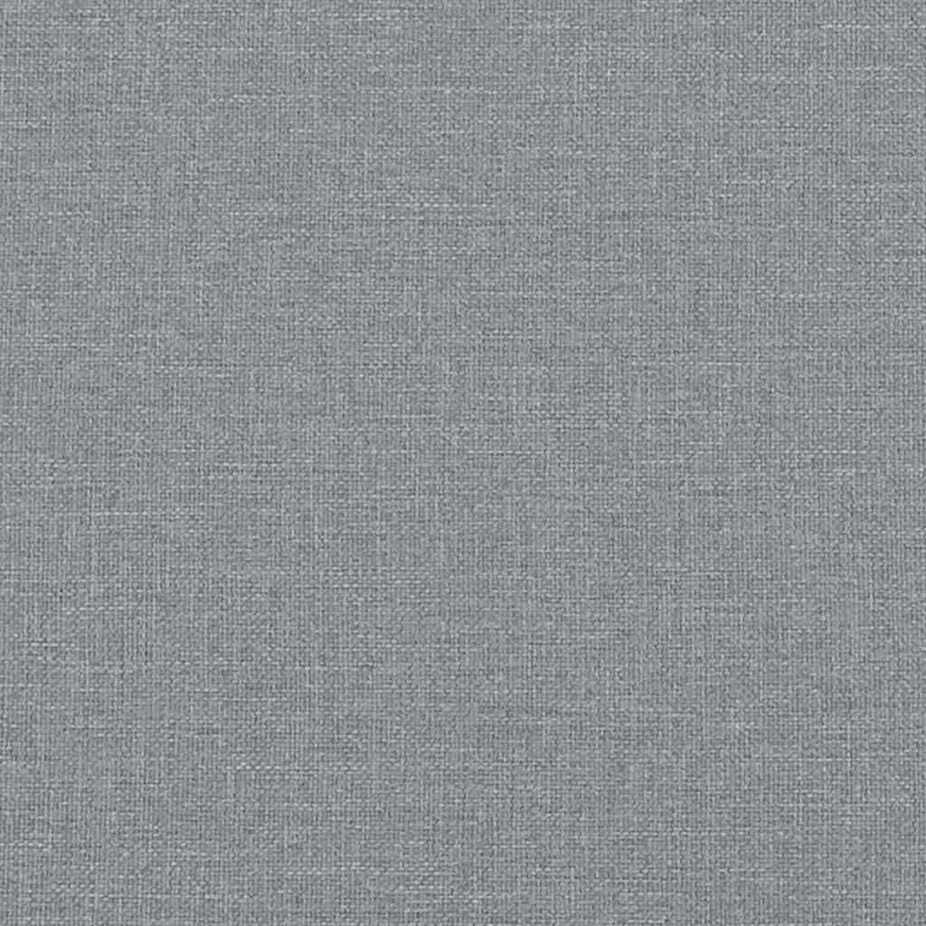 vidaXL 3-Seater Sofa Light Grey 180 cm Fabric