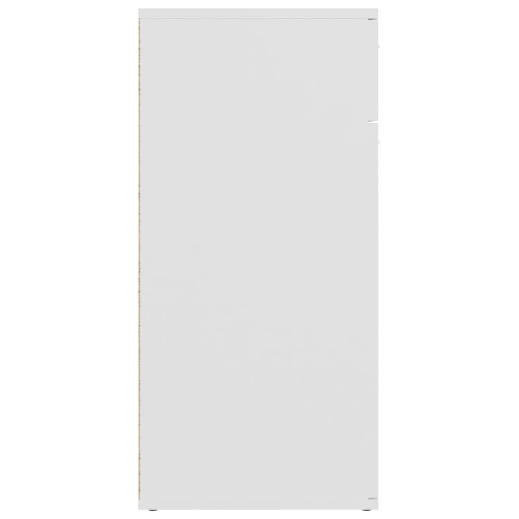 vidaXL Sideboard White 80x36x75 cm Engineered Wood
