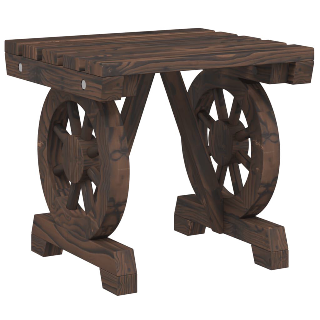 vidaXL 3 Piece Garden Dining Set Solid Wood Fir