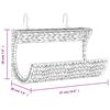 vidaXL Cat Bed with Cushion Water Hyacinth 37x20x20 cm