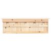 vidaXL Sparrow House with 5 Rooms 68x15x21 cm Firwood