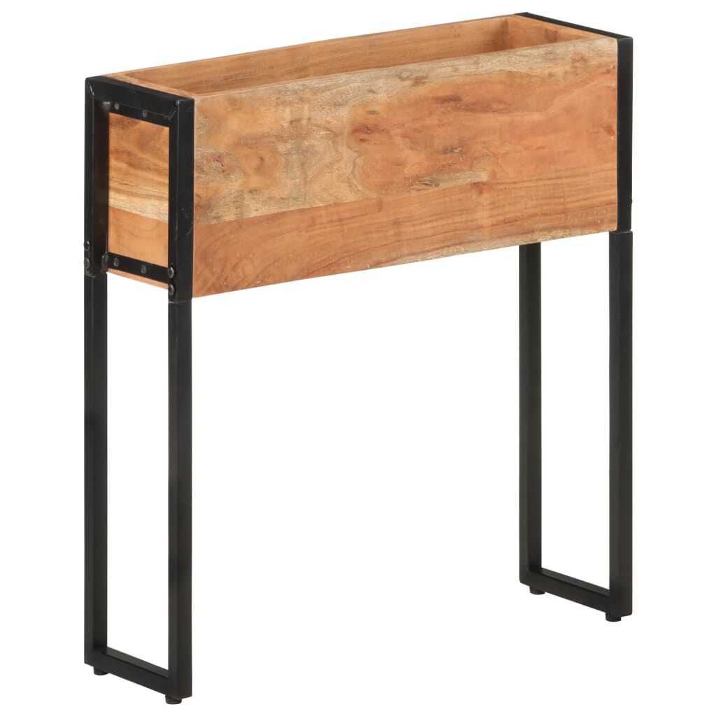 vidaXL Planter 60x20x68 cm Solid Acacia Wood