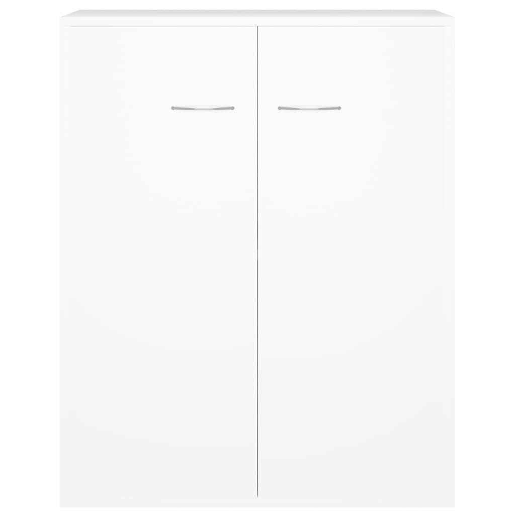vidaXL Sideboard White 60x30x75 cm Engineered Wood