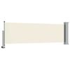 vidaXL Patio Retractable Side Awning 80x300 cm Cream