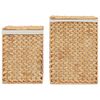 vidaXL Laundry Baskets 2 pcs Water Hyacinth