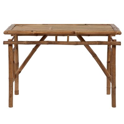 vidaXL Folding Garden Table 115x50x75 cm Bamboo,  vidaXL Folding Garden Table 115x50x75 cm Bamboo