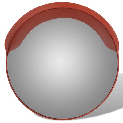 Convex Traffic Mirror PC Plastic Orange 60 cm Outdoor, orange Convex Traffic Mirror PC Plastic Orange 60 cm Outdoor