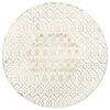 vidaXL Bistro Table Vintage Style Round Metal 40x70 cm White