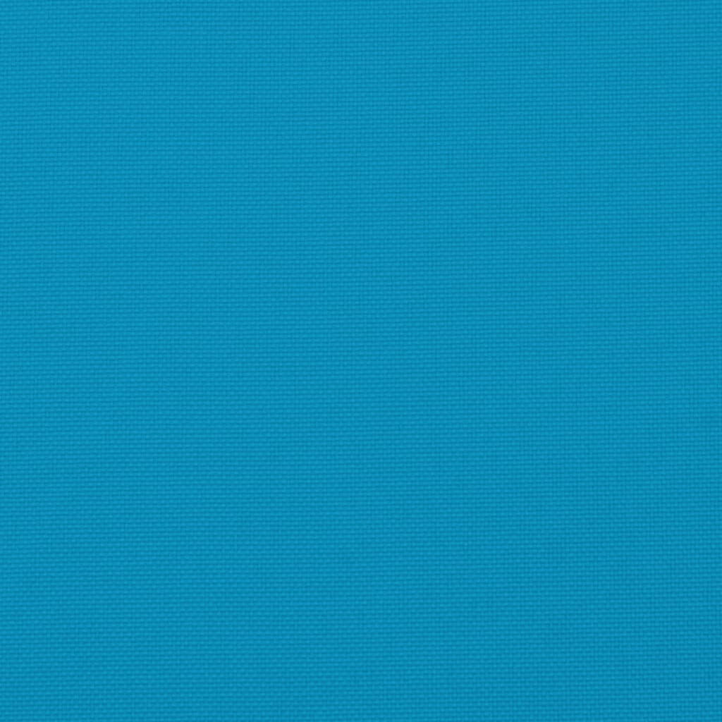 vidaXL Pallet Cushion Light Blue 50x40x12 cm Fabric