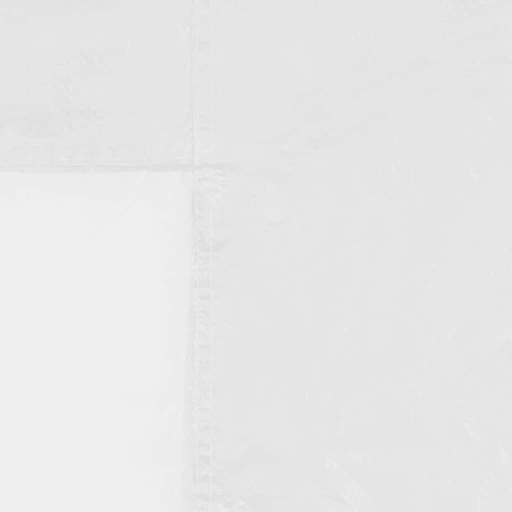 vidaXL Party Tent Sidewall 2 pcs with Window PE White