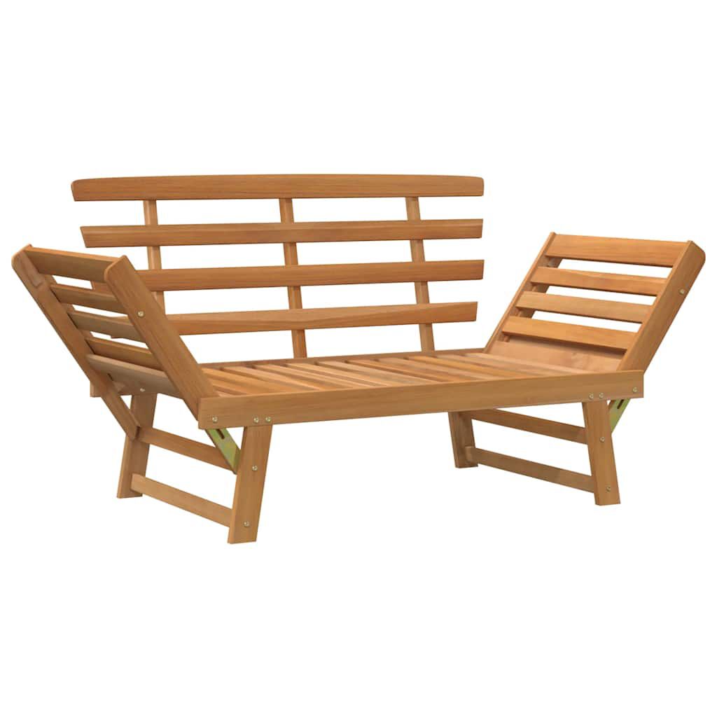 vidaXL Garden Bench 2-in-1 190 cm Solid Acacia Wood