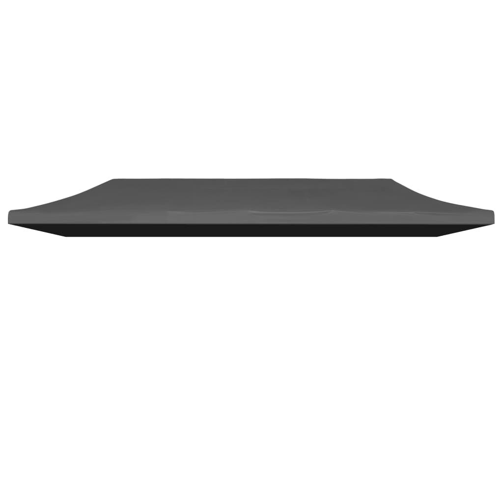 vidaXL Party Tent Roof 3x6 m Anthracite
