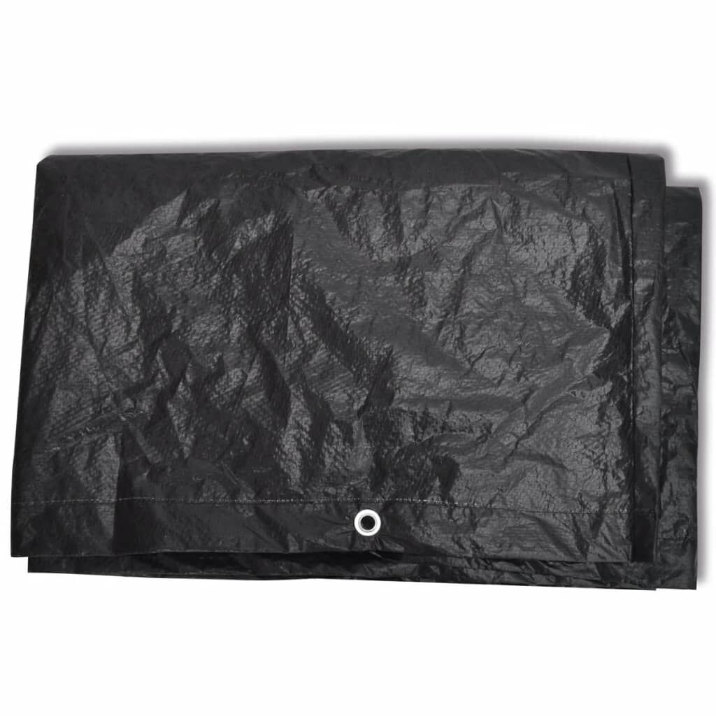 vidaXL Garden Furniture Covers 2 pcs 8 Eyelets 140x70x90 cm