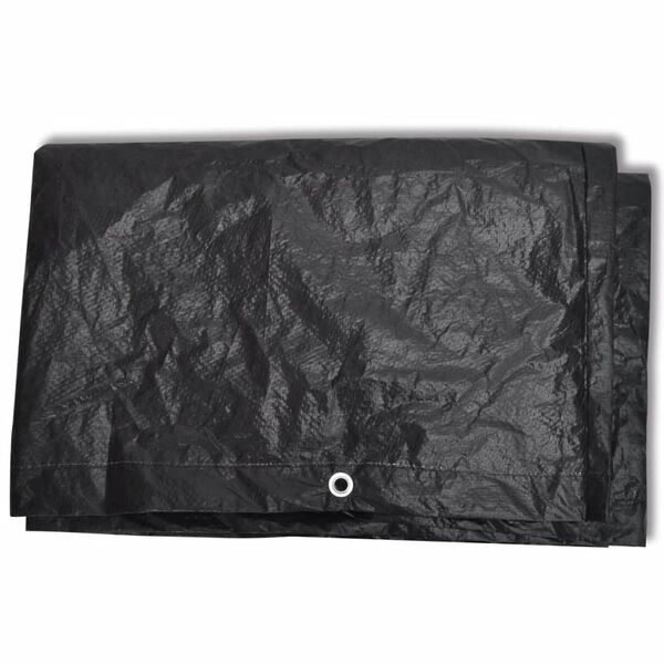 vidaXL Garden Furniture Covers 2 pcs 8 Eyelets 140x70x90 cm