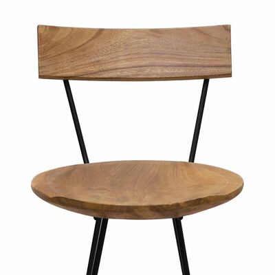 vidaXL Bar Stools 2 pcs Solid Teak Wood,  vidaXL Bar Stools 2 pcs Solid Teak Wood