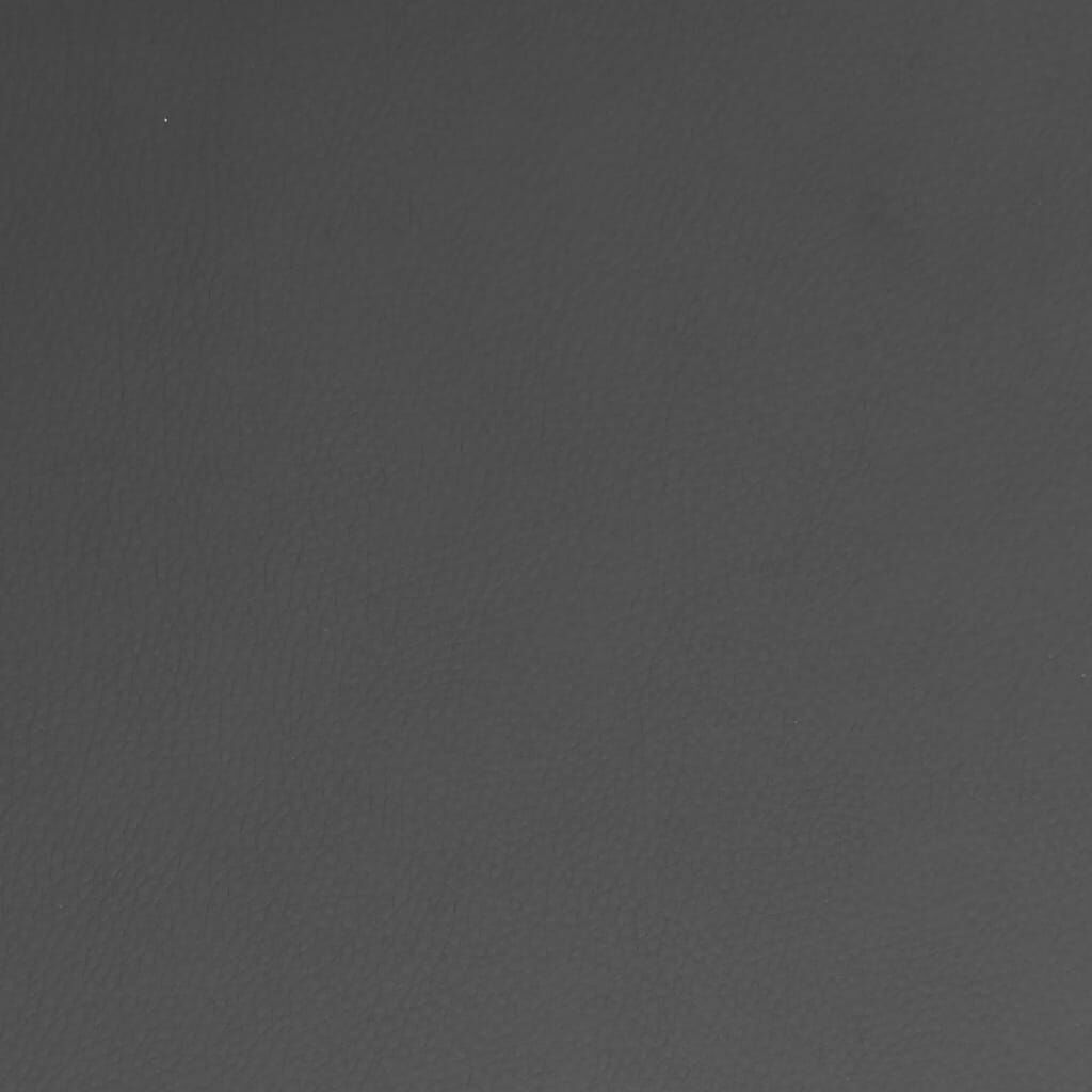 vidaXL Bar Stool Grey Faux Leather