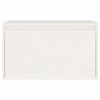 vidaXL Wall Cabinet White 60x30x35 cm Solid Pinewood