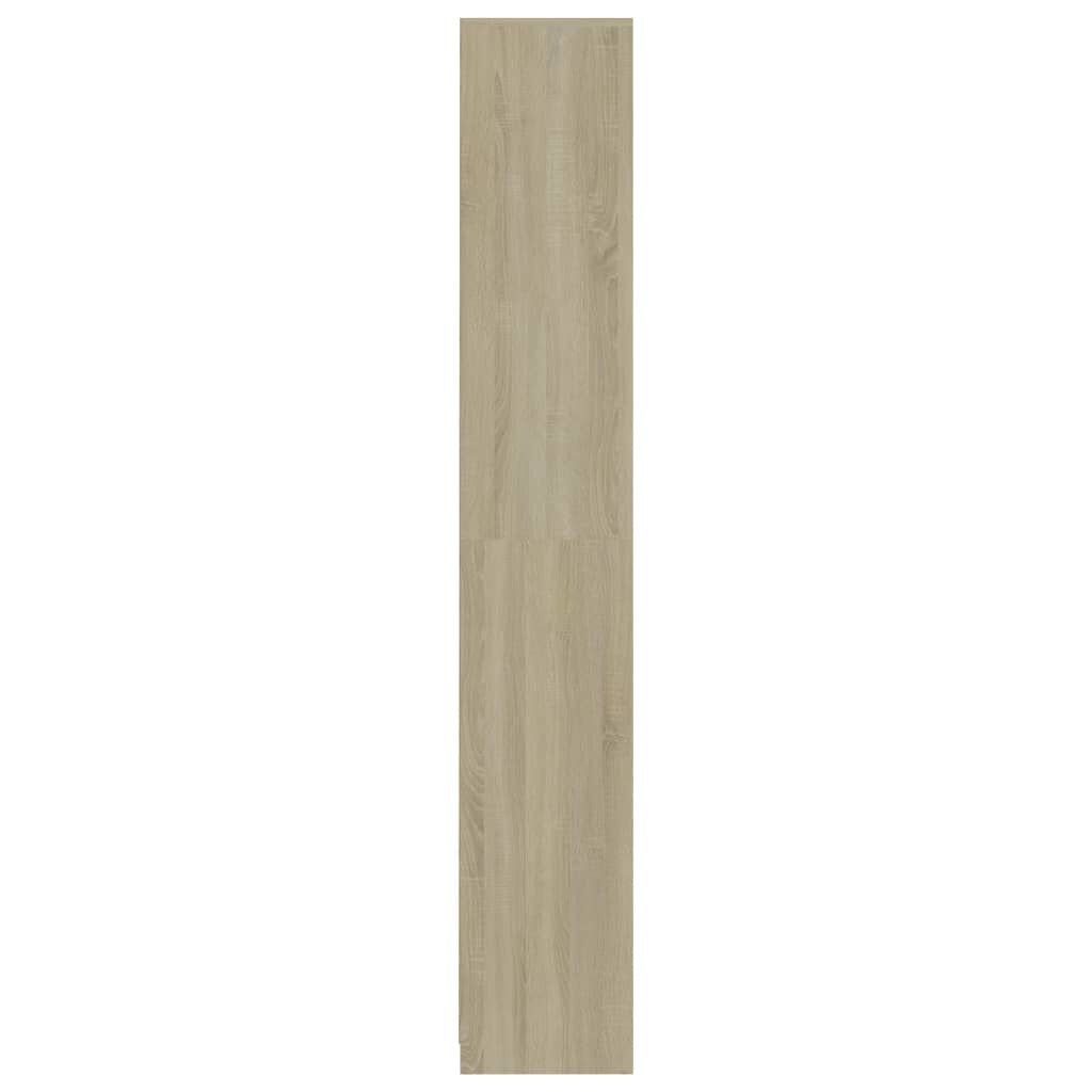 vidaXL Bathroom Cabinet Concrete Grey 30x30x183.5 cm Engineered Wood