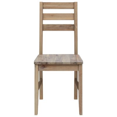 vidaXL Dining Chairs 4 pcs Solid Acacia Wood,  vidaXL Dining Chairs 4 pcs Solid Acacia Wood