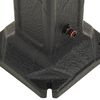 vidaXL Garden Tanker with Faucet Anthracite Stone Look