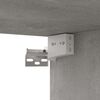 vidaXL TV Cabinet Concrete Grey 80x30x30 cm Engineered Wood