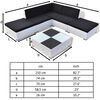 vidaXL 6 Piece Garden Lounge Set with Cushions Poly Rattan White