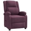 vidaXL Recliner Chair Cream Fabric