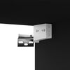 vidaXL TV Cabinet Black 80x30x30 cm Engineered Wood