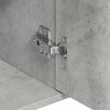 vidaXL Sideboard Concrete Grey 88x30x70 cm Engineered Wood