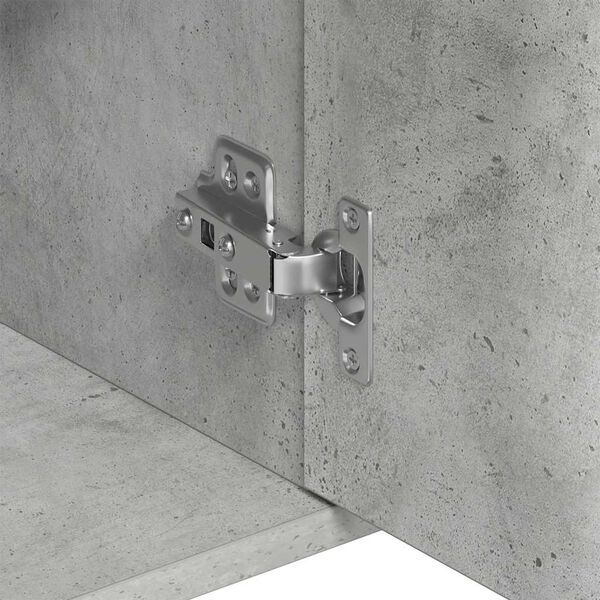 vidaXL Sideboard Concrete Grey 88x30x70 cm Engineered Wood