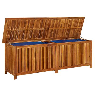 vidaXL Garden Storage Box 175x50x58 cm Solid Acacia Wood,  vidaXL Garden Storage Box 175x50x58 cm Solid Acacia Wood