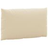 vidaXL Pallet Cushions 2 pcs Beige Oxford Fabric