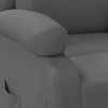 vidaXL Recliner Chair Grey Faux Leather